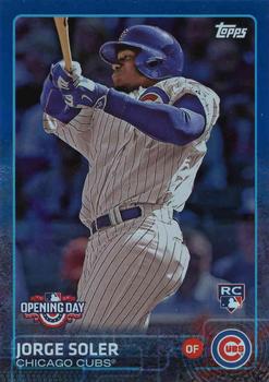 2015 Topps Opening Day - Blue #25 Jorge Soler Front