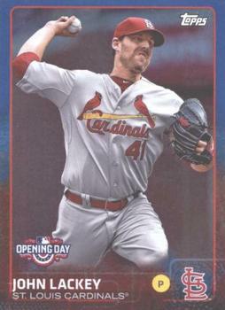2015 Topps Opening Day - Blue #29 John Lackey Front