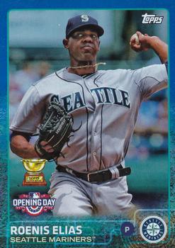 2015 Topps Opening Day - Blue #52 Roenis Elias Front
