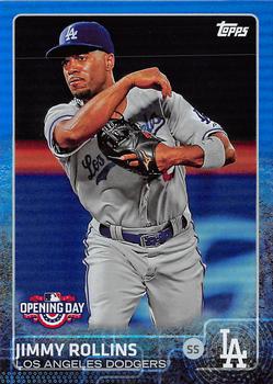 2015 Topps Opening Day - Blue #75 Jimmy Rollins Front
