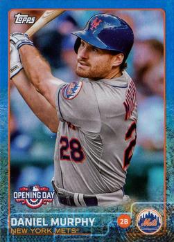 2015 Topps Opening Day - Blue #90 Daniel Murphy Front