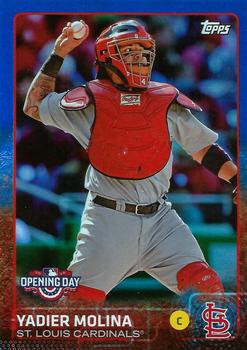 2015 Topps Opening Day - Blue #131 Yadier Molina Front