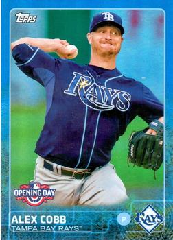 2015 Topps Opening Day - Blue #173 Alex Cobb Front