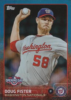 2015 Topps Opening Day - Blue #180 Doug Fister Front