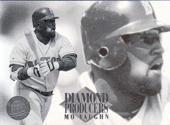 1996 Ultra - Diamond Producers Gold Medallion #11 Mo Vaughn Front