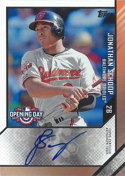 2015 Topps Opening Day - Autographs #ODA-JS Jonathan Schoop Front