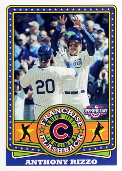 2015 Topps Opening Day - Franchise Flashbacks #FF-05 Anthony Rizzo Front
