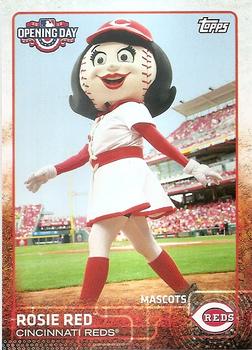 2015 Topps Opening Day - Mascots #M-08 Rosie Red Front
