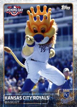 2015 Topps Opening Day - Mascots #M-14 Sluggerrr Front