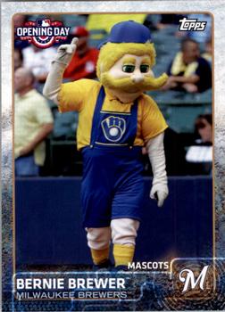 2015 Topps Opening Day - Mascots #M-16 Bernie Brewer Front