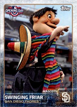 2015 Topps Opening Day - Mascots #M-20 Swinging Friar Front
