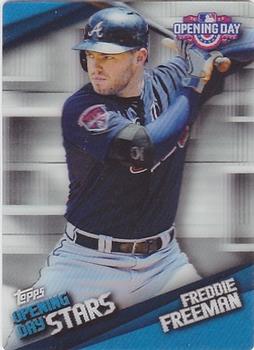 2015 Topps Opening Day - Opening Day Stars #ODS-10 Freddie Freeman Front