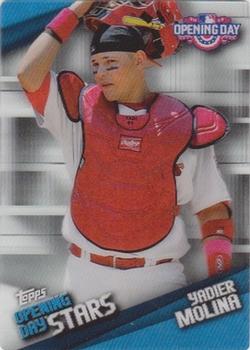2015 Topps Opening Day - Opening Day Stars #ODS-15 Yadier Molina Front