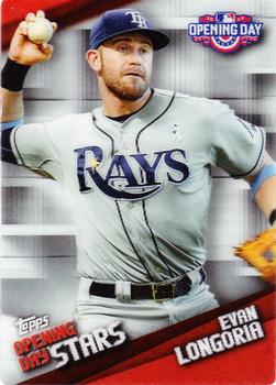 2015 Topps Opening Day - Opening Day Stars #ODS-17 Evan Longoria Front