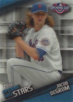 2015 Topps Opening Day - Opening Day Stars #ODS-25 Jacob deGrom Front