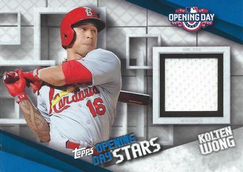 2015 Topps Opening Day - Relics #ODR-KW Kolten Wong Front