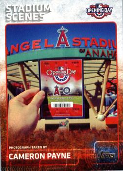 2015 Topps Opening Day - Stadium Scenes #STA-CP Los Angeles Angels Front