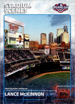 2015 Topps Opening Day - Stadium Scenes #STA-LM Minnesota Twins Front