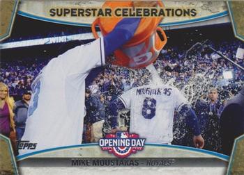2015 Topps Opening Day - Superstar Celebrations #SC-19 Mike Moustakas Front