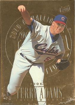 1996 Ultra - Gold Medallion #447 Terry Adams Front