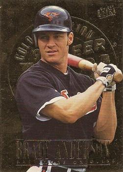 1996 Ultra - Gold Medallion #2 Brady Anderson Front