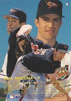 1996 Ultra - Gold Medallion #9 Mike Mussina Back
