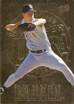 1996 Ultra - Gold Medallion #32 Troy Percival Front