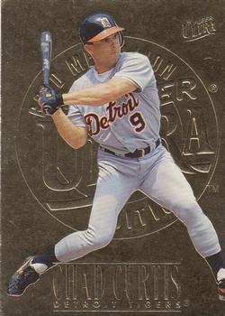 1996 Ultra - Gold Medallion #57 Chad Curtis Front