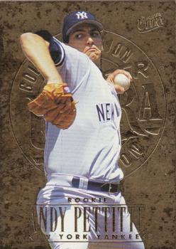 1996 Ultra - Gold Medallion #104 Andy Pettitte Front