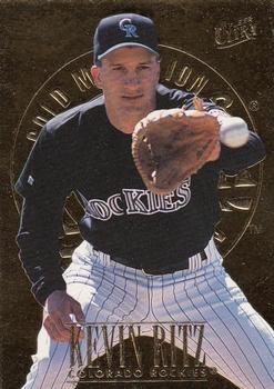 1996 Ultra - Gold Medallion #192 Kevin Ritz Front