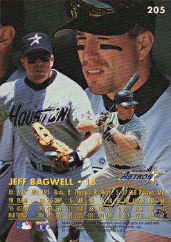 1996 Ultra - Gold Medallion #205 Jeff Bagwell Back
