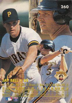 1996 Ultra - Gold Medallion #260 Jay Bell Back