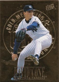 1996 Ultra - Gold Medallion #381 David Cone Front