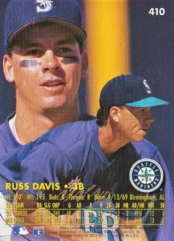 1996 Ultra - Gold Medallion #410 Russ Davis Back