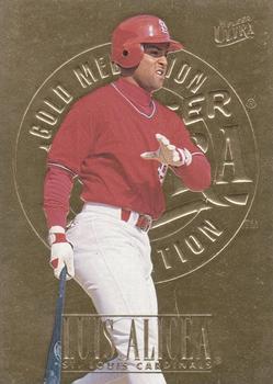 1996 Ultra - Gold Medallion #539 Luis Alicea Front