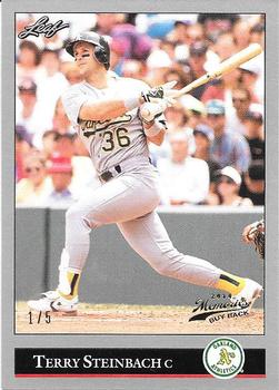 2014 Leaf Best of Baseball - Leaf Memories 1992 Buyback Gold #501 Terry Steinbach Front