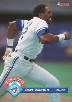 1993 Donruss Toronto Blue Jays 1992 Championship Season #14 Dave Winfield Front