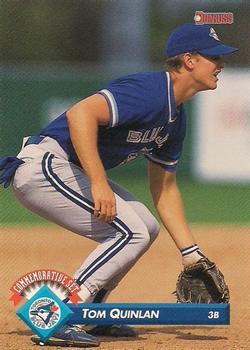 1993 Donruss Toronto Blue Jays 1992 Championship Season #27 Tom Quinlan Front