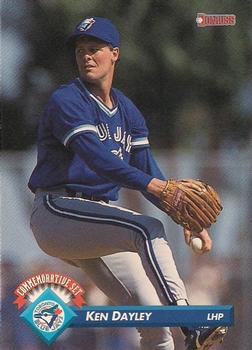 1993 Donruss Toronto Blue Jays 1992 Championship Season #30 Ken Dayley Front