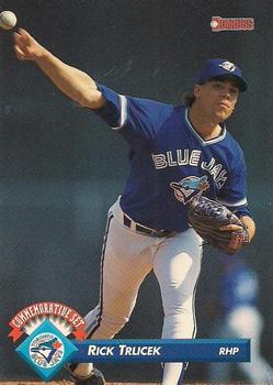 1993 Donruss Toronto Blue Jays 1992 Championship Season #37 Rick Trlicek Front