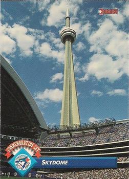 1993 Donruss Toronto Blue Jays 1992 Championship Season #44 Skydome Front