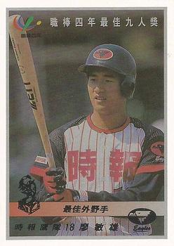 1993 CPBL #184 Ming-Hsiung Liao Front