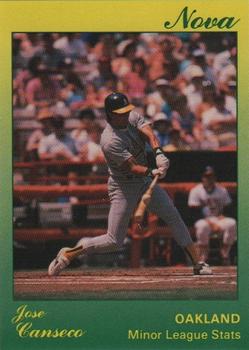 1991 Star Nova #56 Jose Canseco Front