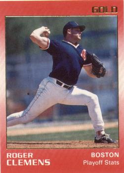 1991 Star Gold #65 Roger Clemens Front