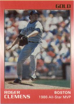 1991 Star Gold #70 Roger Clemens Front