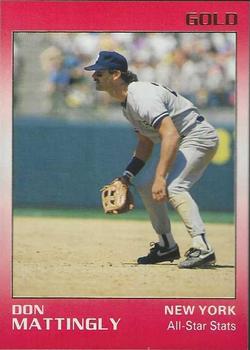 1991 Star Gold #93 Don Mattingly Front