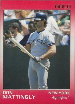 1991 Star Gold #97 Don Mattingly Front