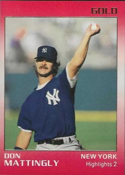 1991 Star Gold #98 Don Mattingly Front