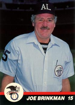 1989 T&M Sports Umpires #13 Joe Brinkman Front