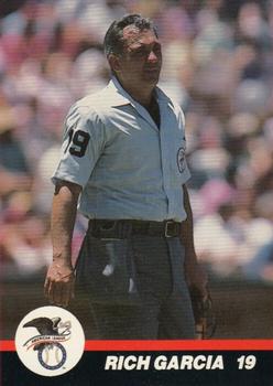 1989 T&M Sports Umpires #20 Rich Garcia Front